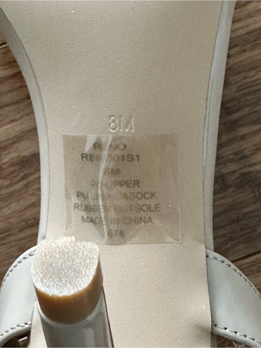 Steve Madden Nude Patent Ankle-Strap Stiletto heels - Picture 8 of 12